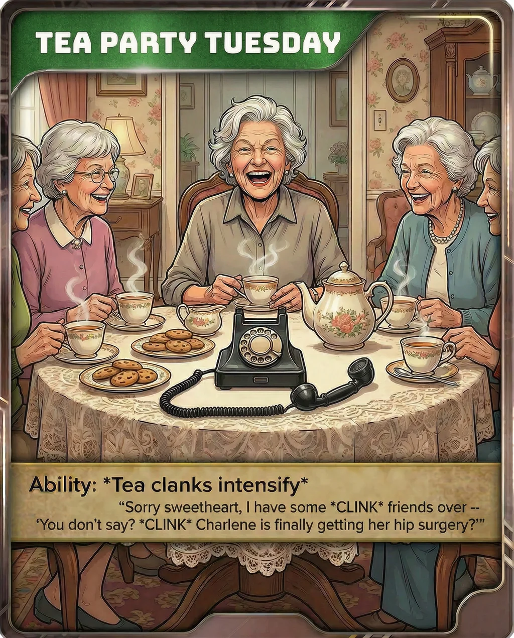 Tea Party Tuesday — Uncommon GramCard